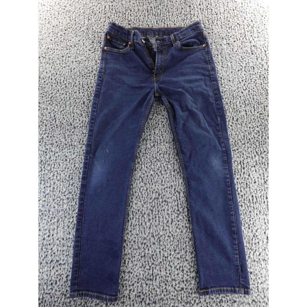 Levi's 514 Slim‎ Fit Dark Wash Jeans Men's Size 33x32